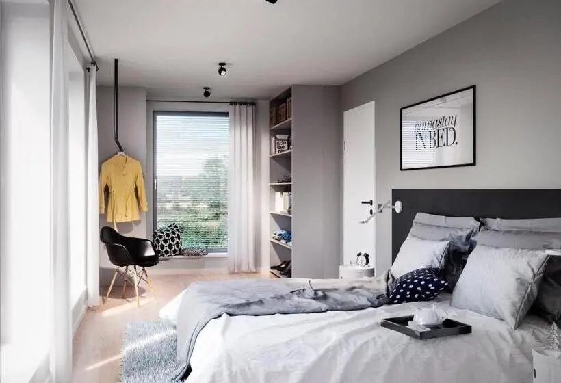 Huoneisto 1 Makuuhuone, Bett&bude Boardinghouse