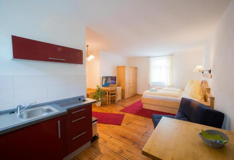 스탠다드 룸 킹사이즈 침대, Pension Und Gaststätte Zur Brauschänke