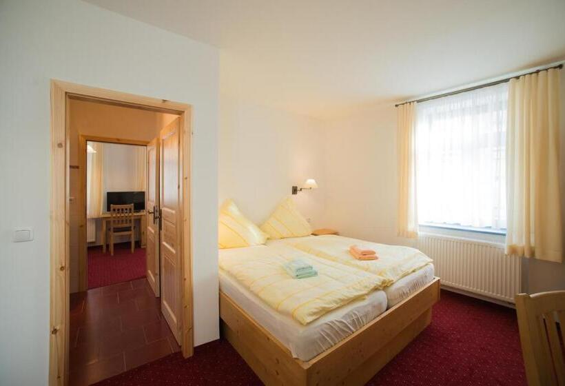 2 베드룸 패밀리 스위트, Pension Und Gaststätte Zur Brauschänke