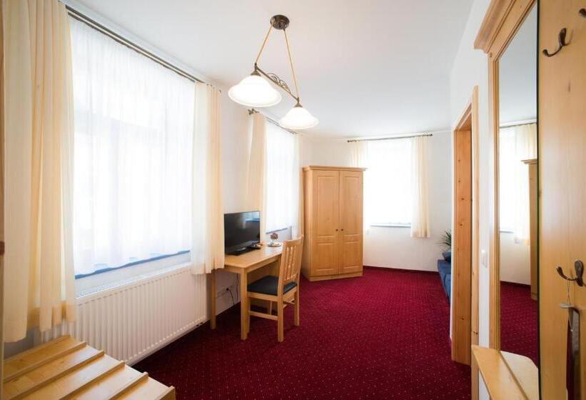 2 베드룸 패밀리 스위트, Pension Und Gaststätte Zur Brauschänke