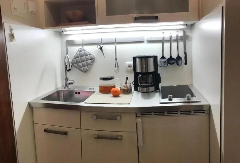 اتاق استاندارد با چشم‌انداز باغ, Aparthotel Christine