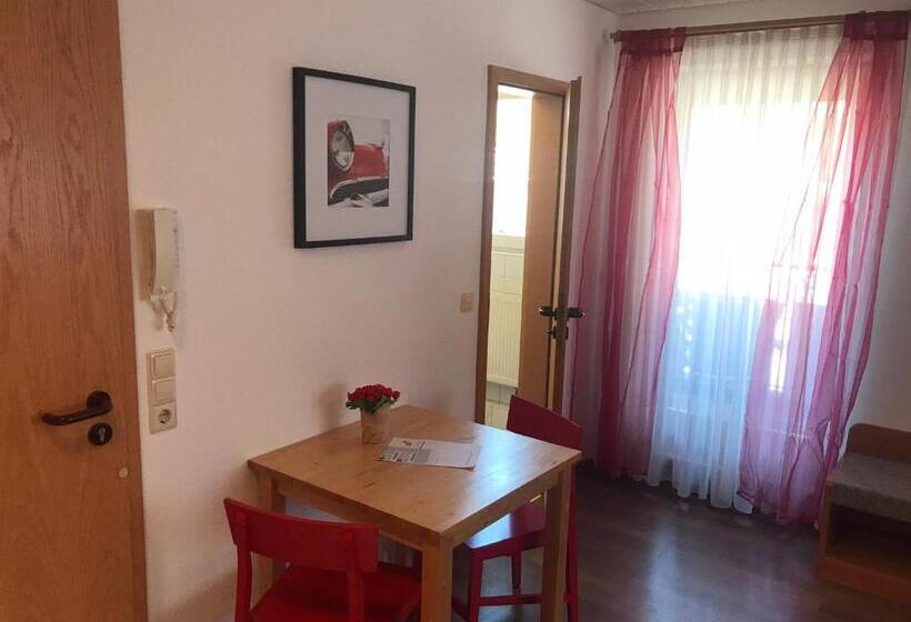 اتاق استاندارد با بالکن, Self Check In Ferienwohnungen & Apartments Am Bergsee