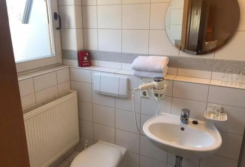 Standard-huone Parveke, Self Check In Ferienwohnungen & Apartments Am Bergsee