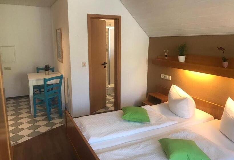 آپارتمان 1 خوابه با بالکن, Self Check In Ferienwohnungen & Apartments Am Bergsee