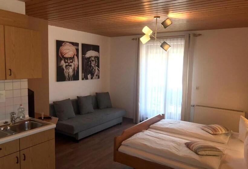 带1个卧室的带阳台的公寓, Self Check In Ferienwohnungen & Apartments Am Bergsee
