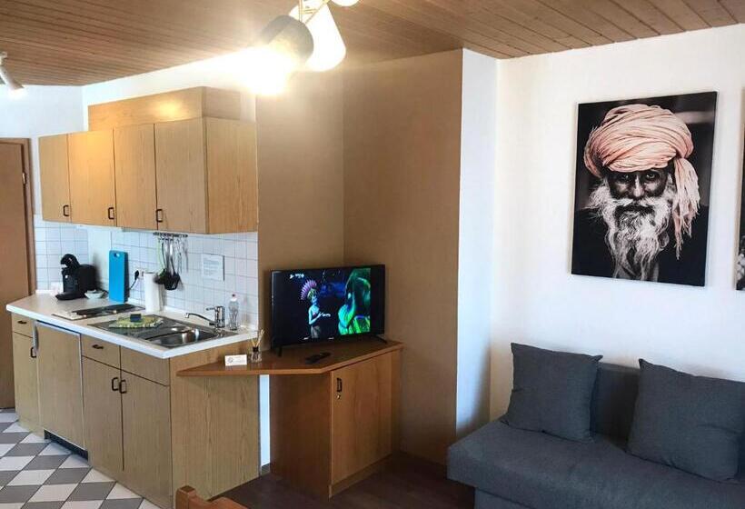 آپارتمان 1 خوابه با بالکن, Self Check In Ferienwohnungen & Apartments Am Bergsee