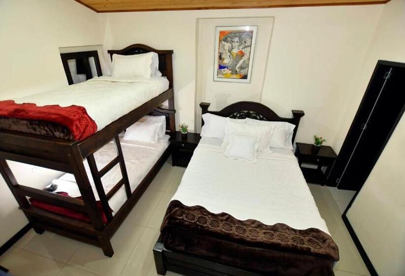 اتاق استاندارد چهار تخته, Aroma Del Bosque Posada Cafe