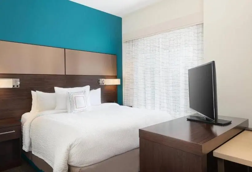 キングサイドベッドのスタンダードワンルーム, Residence Inn By Marriott Spartanburg Westgate