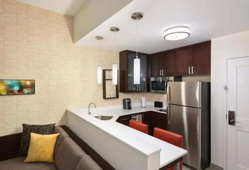 キングサイドベッドのスタンダードワンルーム, Residence Inn By Marriott Spartanburg Westgate