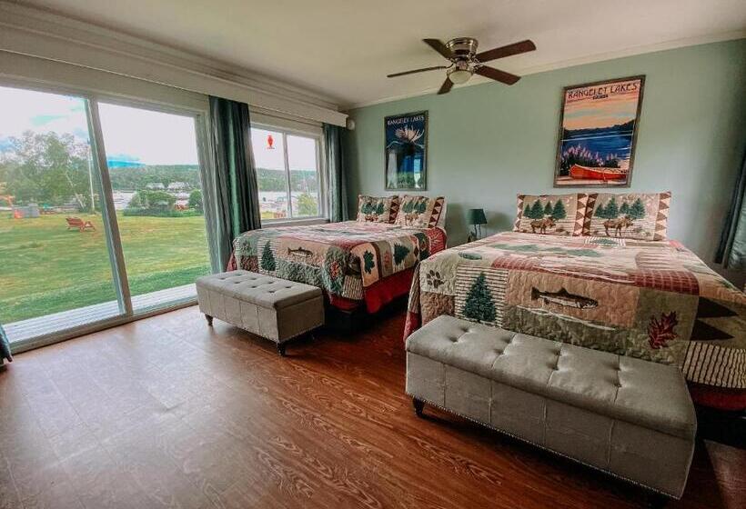 غرفة قياسية مطلّة علي البحيرة, Rangeley Town & Lake