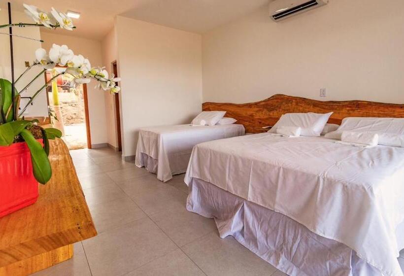 Chambre Triple Standard, Rancho Da Cachaça Pousada