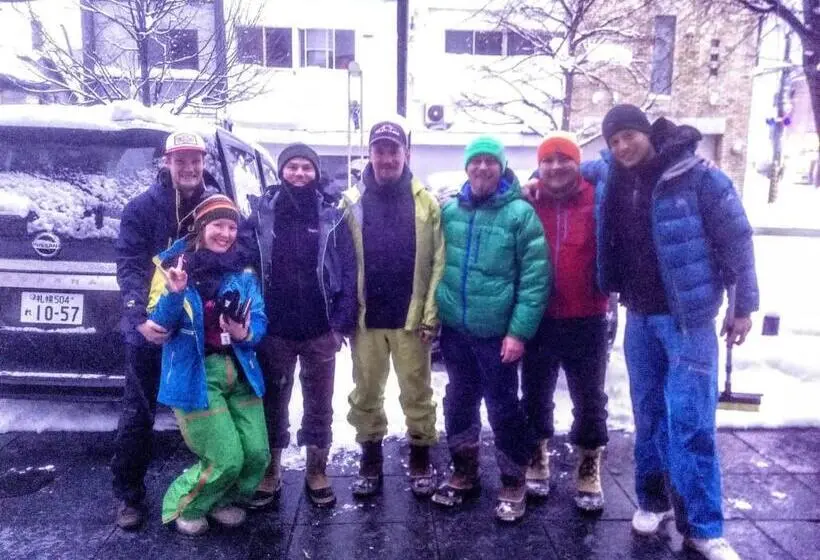 バスルーム共同エコノミー4人部屋, Asahikawa Ride