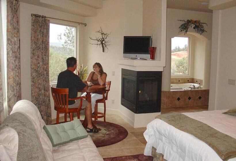 디럭스 룸, Sedona Cathedral Hideaway B&b & Spa