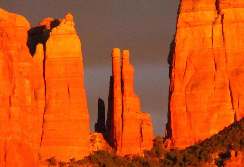 디럭스 룸, Sedona Cathedral Hideaway B&b & Spa