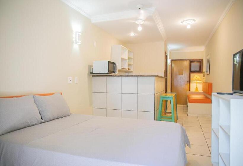 Apartamento 1 Dormitório Vista Piscina, Paramar