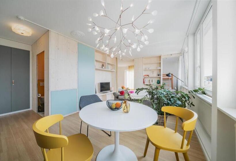 דירה בת חדר שינה 1 עם נוף, Wanderlust Guesthouse