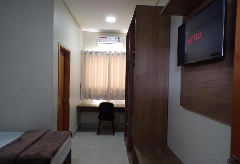 싱글 디럭스 룸, Hospeda Marília