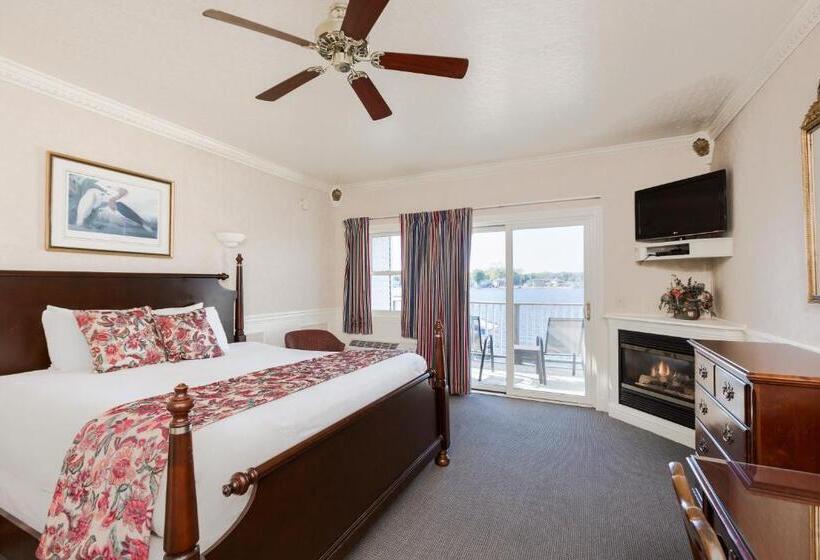 غرفة قياسية سرير كينج, The Blue Heron Inn