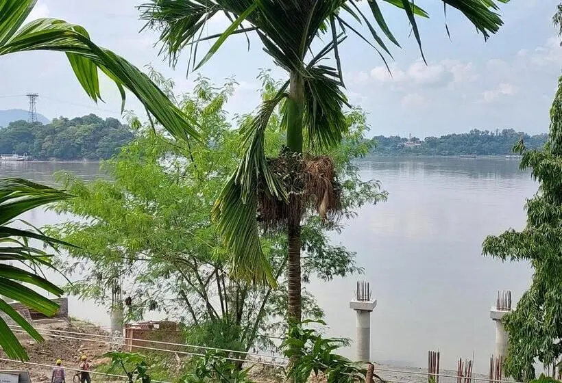 Standard room with outdoor bath, Riverview Guest House