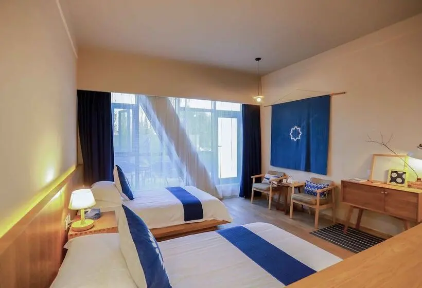 Superior-Zimmer mit Gartenblick, Inside House Shaoxing