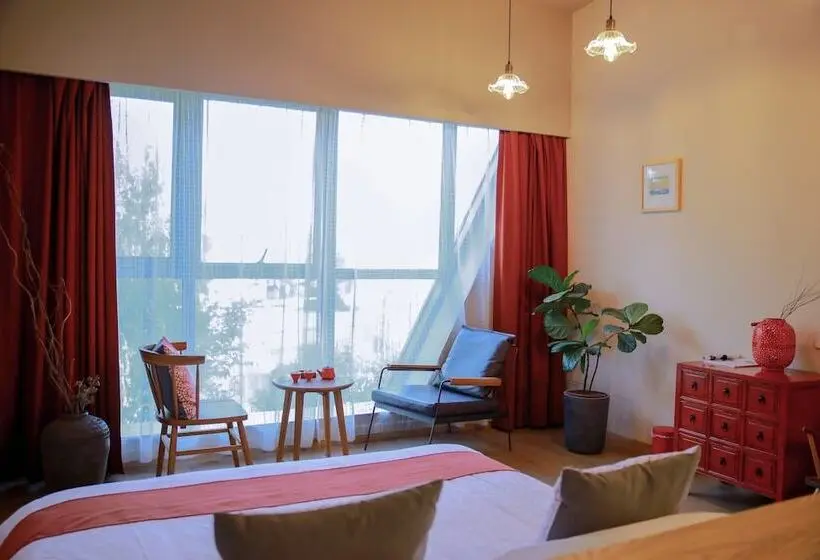 Standardzimmer mit Seeblick, Inside House Shaoxing
