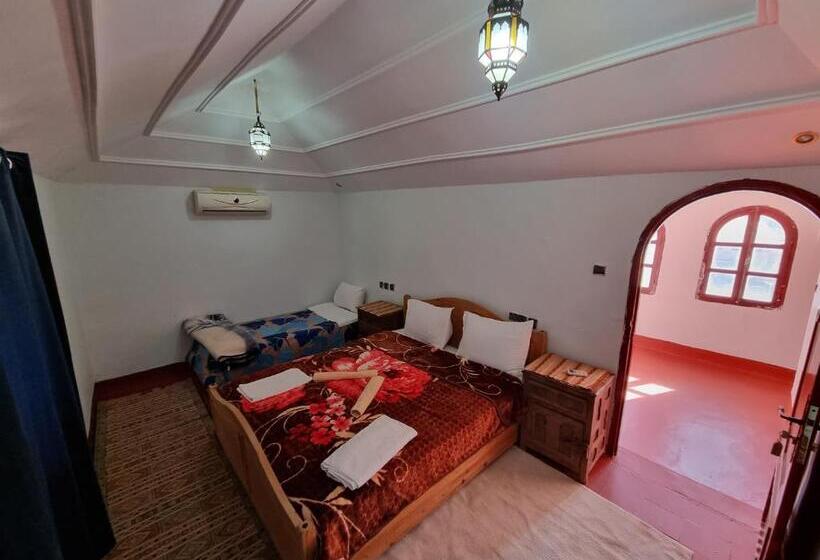 1ベッドルームのデラックスアパートメント, Auberge Restaurant Telouet