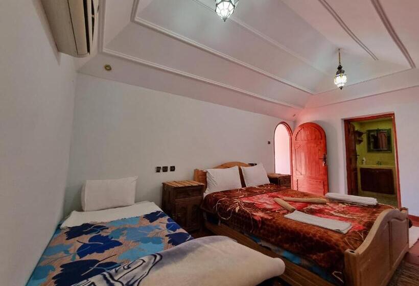 1ベッドルームのデラックスアパートメント, Auberge Restaurant Telouet