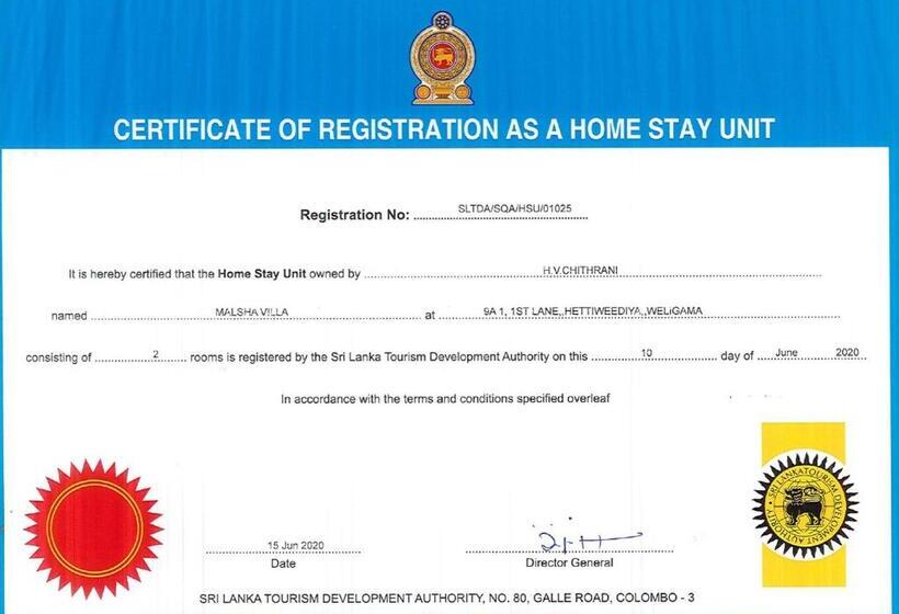 스탠다드 룸, Malsha Villa