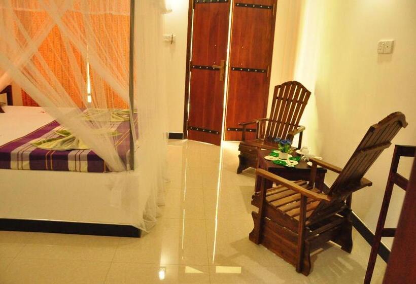 Standardrum Trädgårdsutsikt, Sigiriya Flower Guest