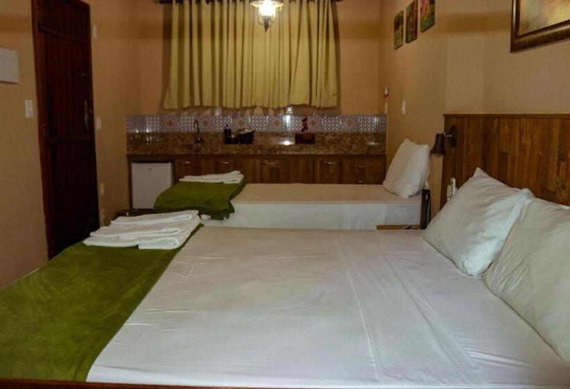 컴포트 트리플 룸, Pousada Alta Vista Inhotim