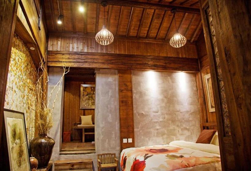 غرفة عائلية, Wuyuan Qiye Yanxiang Guesthouse