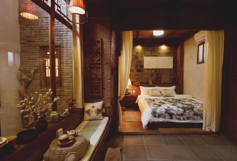 غرفة ديلوكس, Wuyuan Qiye Yanxiang Guesthouse