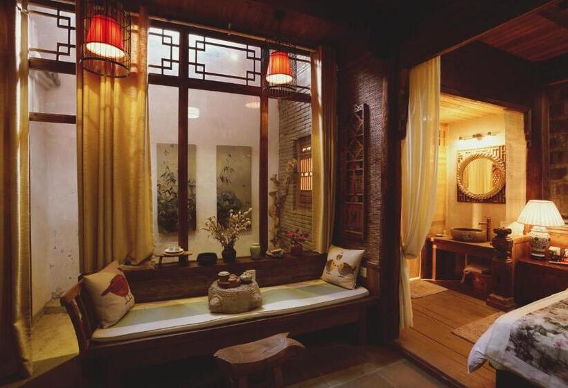 غرفة ديلوكس, Wuyuan Qiye Yanxiang Guesthouse