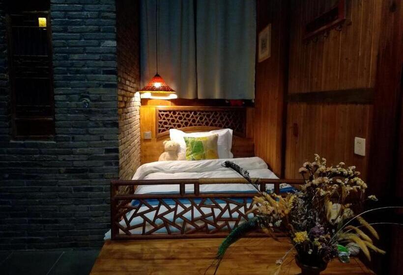 غرفة ديلوكس ثلاثية, Wuyuan Qiye Yanxiang Guesthouse