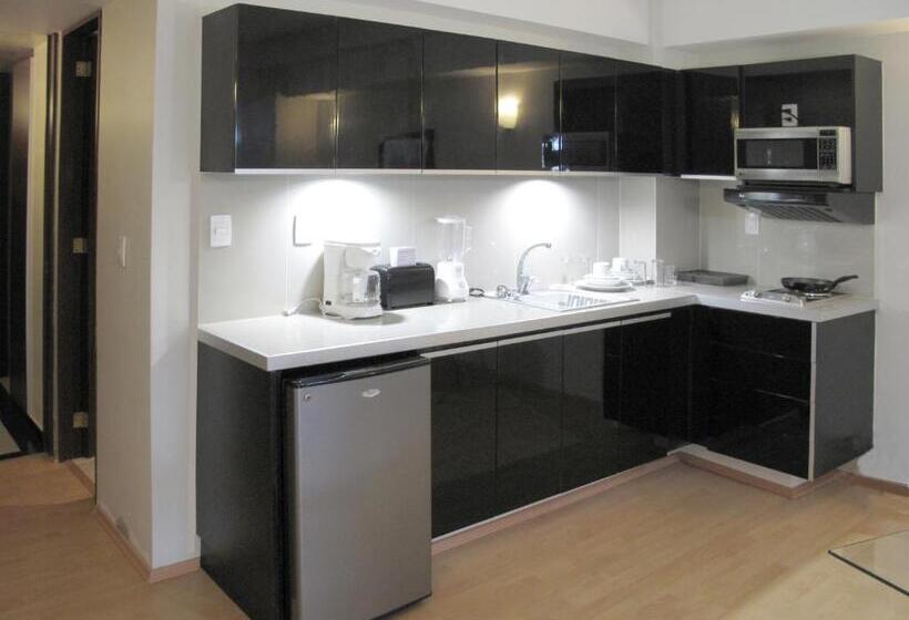 آپارتمان 1 خوابه, Capri Reforma 410