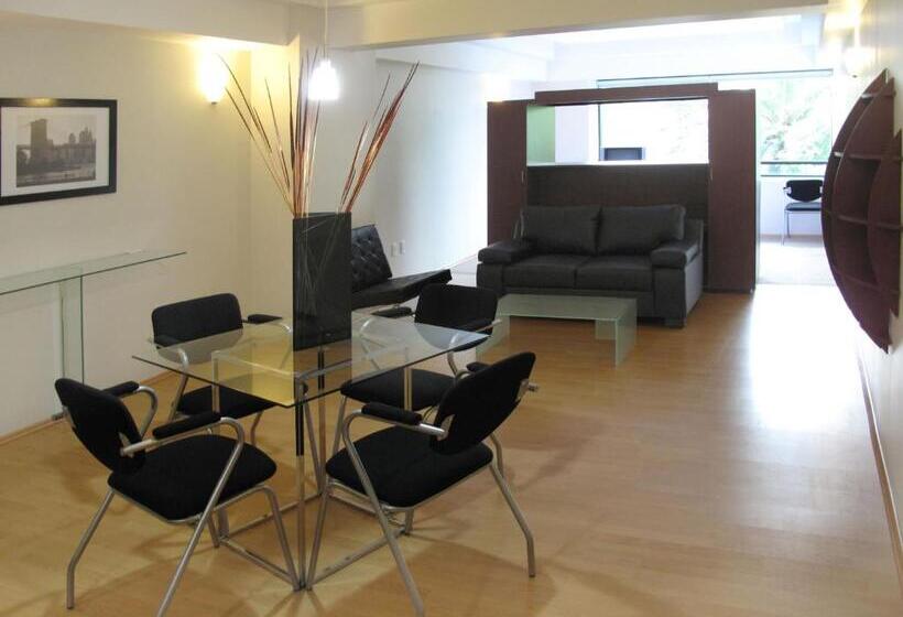 آپارتمان 1 خوابه, Capri Reforma 410