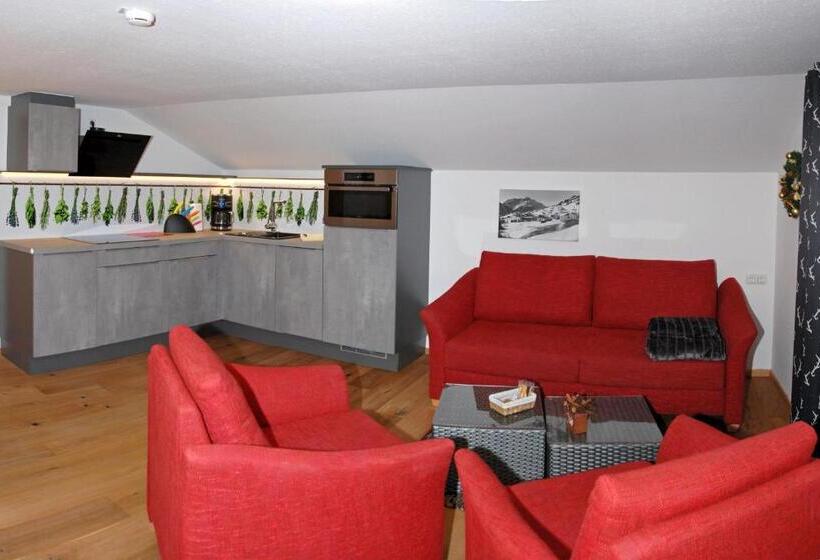 침실 1개 발코니 아파트, Der Berghof