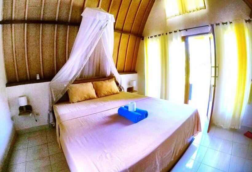 חדר יחיד נוף לגינה, Gili Air Santay 2