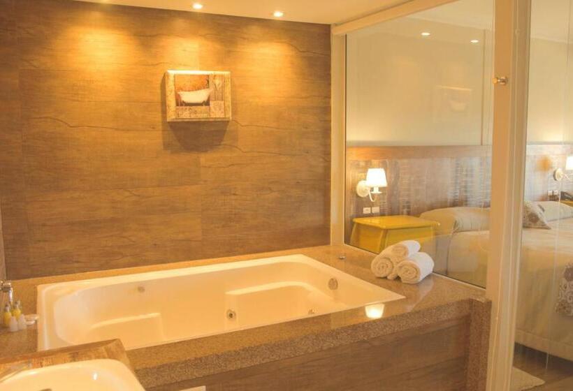 带按摩浴盆的套房, Boqueirão Hotel Fazenda