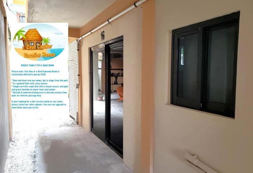Четырехместный Номер Economy, Beach Side Condos Caye Caulker By Ccvh