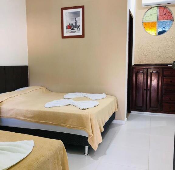 חדר בסיסי לשלושה, Pousada Paraiso Do Sol