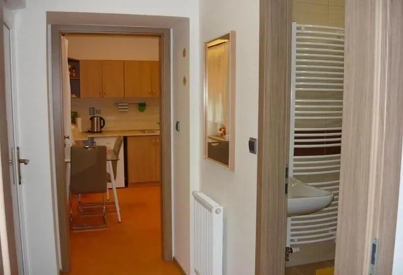 آپارتمان 1 خوابه با چشم‌انداز باغ, Apartments   Penzion Lena