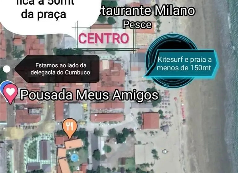 ファミリールーム, Casa Meus Amigos Kitesurf In The Center Of Cumbuco