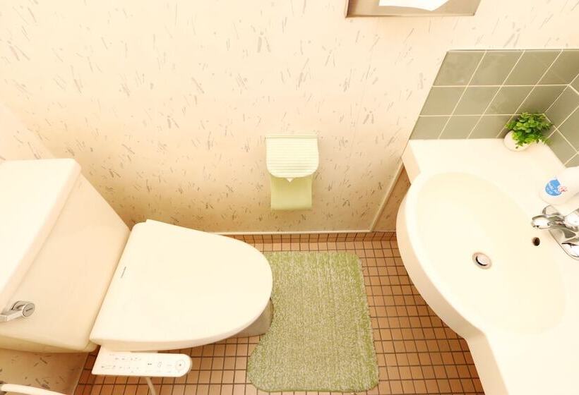 غرفة قياسية ثلاثية حمام مشترك, Pension Green Grass