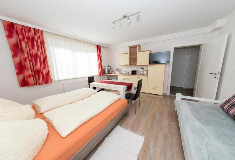Апартаменты 1 Спальня с Балконом, Gästehaus Pension Familie Dwars