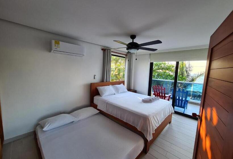 דירת חדר נוף לים, Camino Palmero Coveñas