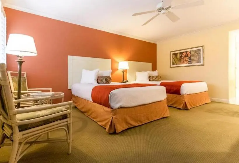 ２ダブルベッドのスタンダードルーム, Inn At The Beach Venice Florida