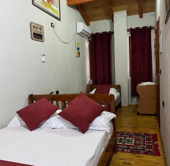 ベーシックトリプルルーム, Rooms Emiliano Castle Of Kruja