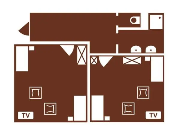 スタンダード４人部屋, Penzion Na Stavidle