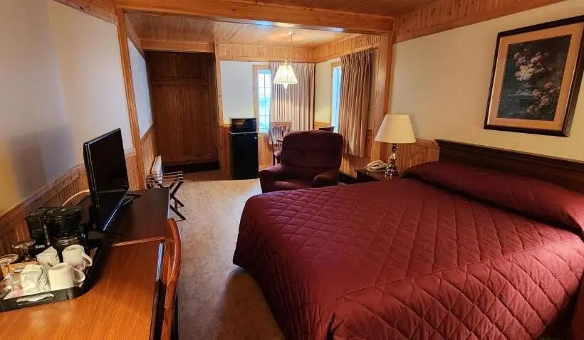Standard-huone Merinäkymä, Auberge Motel 4 Saisons